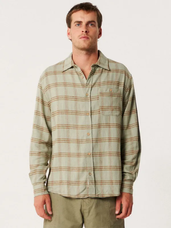MOTION LONGSLEEVE SHIRT - GREEN sold by OAK