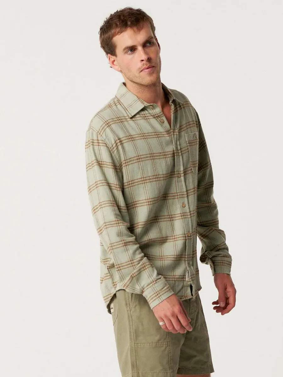 MOTION LONGSLEEVE SHIRT - GREEN sold by OAK product image thumbnail 3
