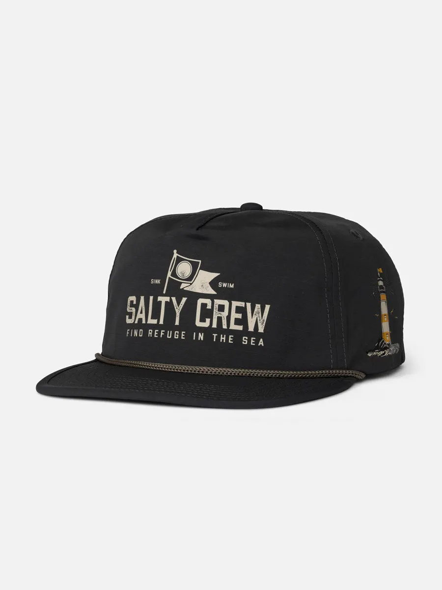 SALTY CREW FLAG DAY SNAPBACK HAT - PHANTOM sold by OAK