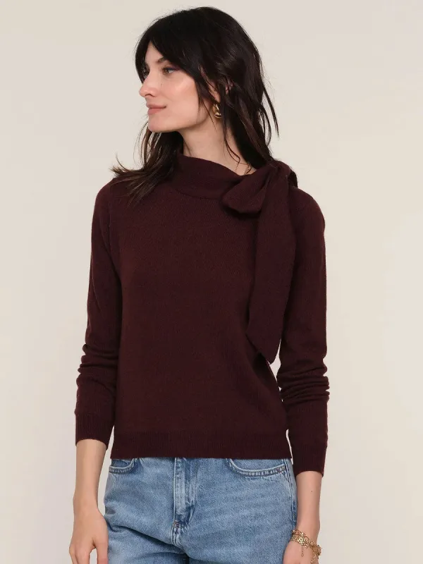 LISSA SWEATER - AUBERGINE sold by OAK