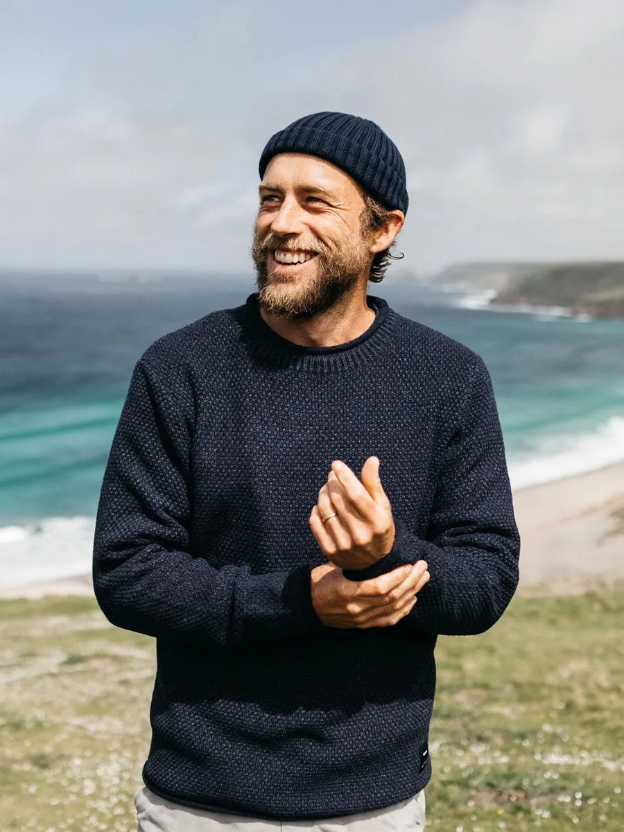 FINISTERRE BARENTS JUMPER - INDIGO sold by OAK product image thumbnail 3