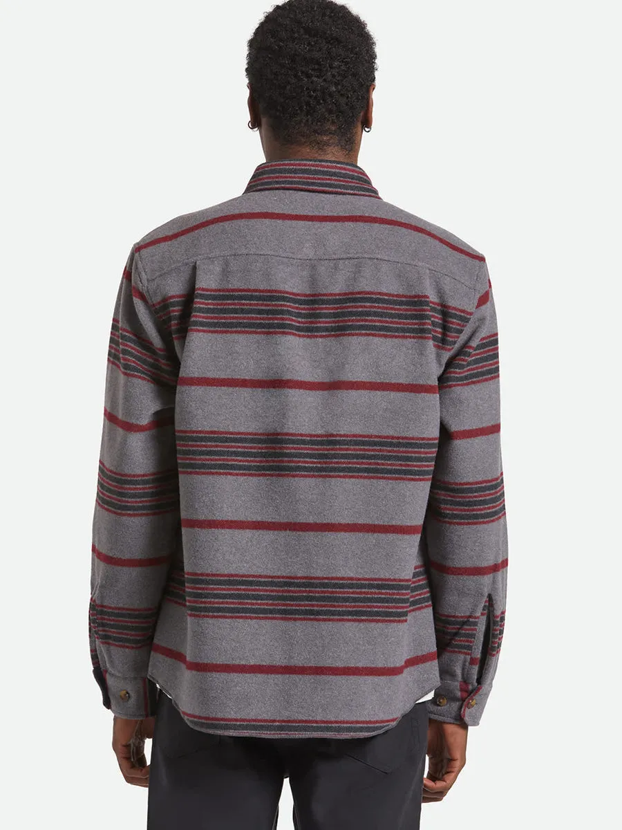 BRIXTON ALTERED THREADS OVERSHIRT - MULTI BLANKET STRIPE sold by OAK product image thumbnail 2