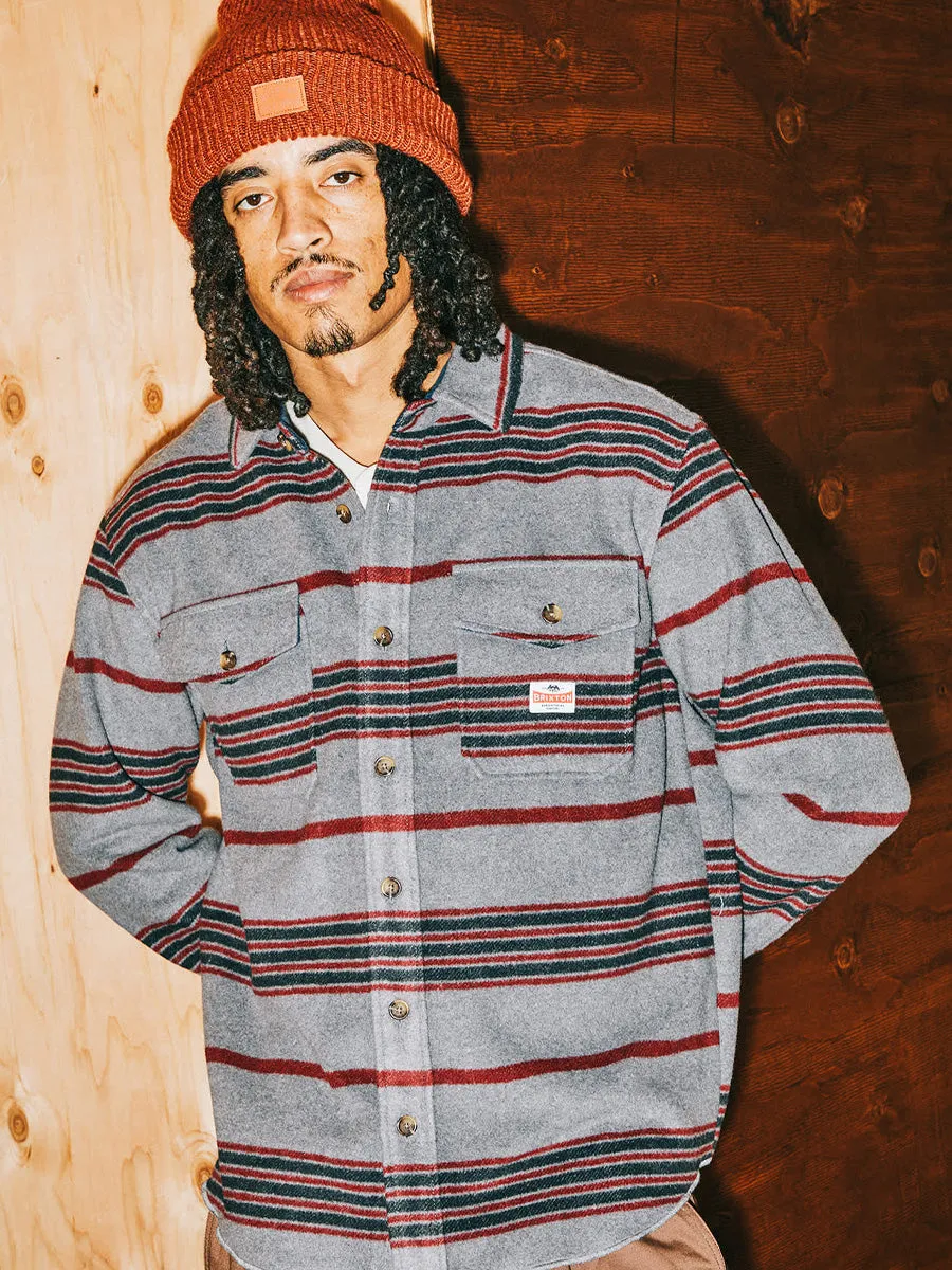 BRIXTON ALTERED THREADS OVERSHIRT - MULTI BLANKET STRIPE sold by OAK product image thumbnail 3