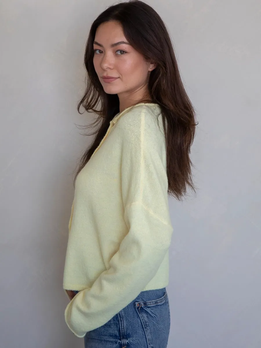 PIPER CARDIGAN - BUTTER sold by OAK product image thumbnail 3