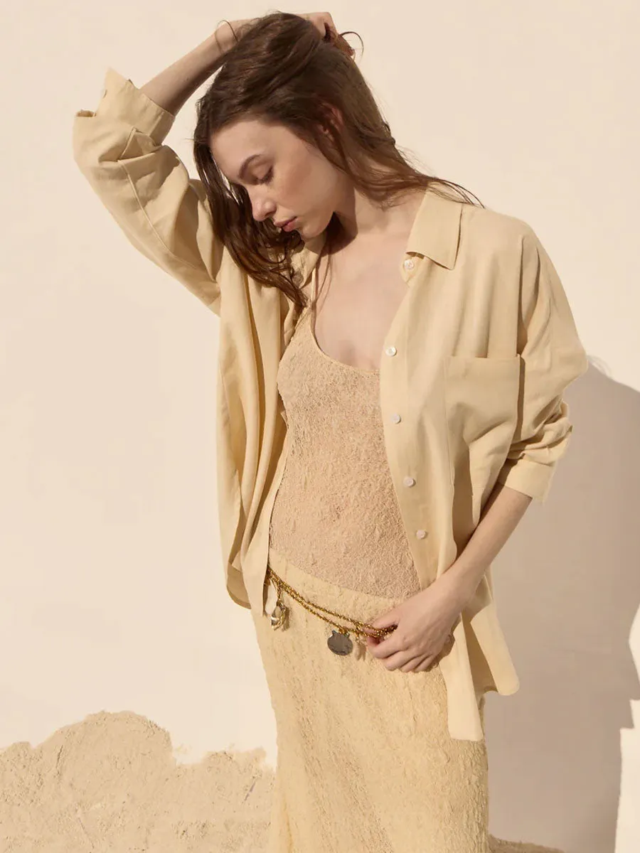 ANTIBES SHIRT - BUTTER sold by OAK product image thumbnail 2