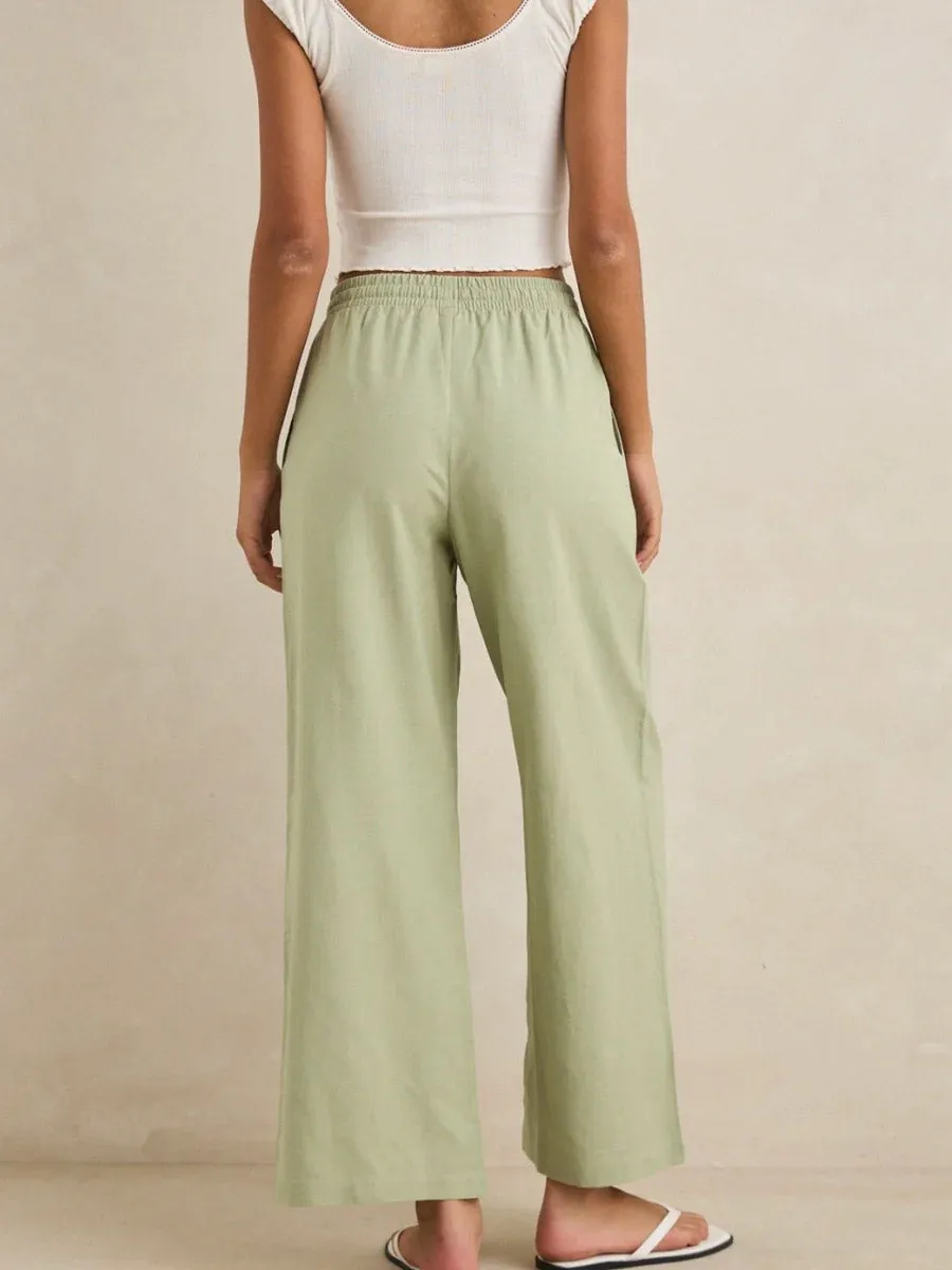 RHYTHM DOLLY BEACH PANT - PALM sold by OAK product image thumbnail 3