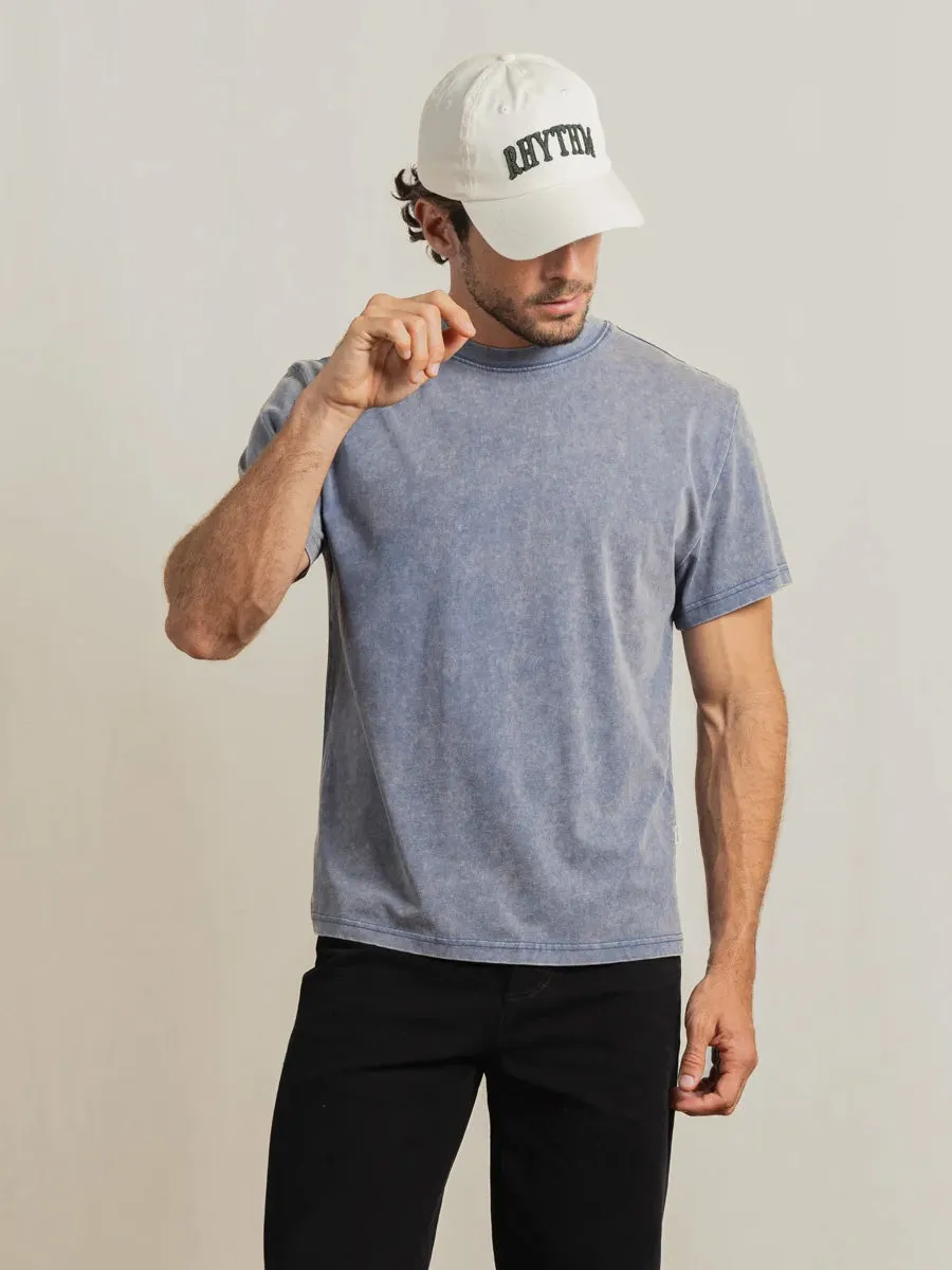 RHYTHM AWAKE BAND T-SHIRT - INDIGO sold by OAK