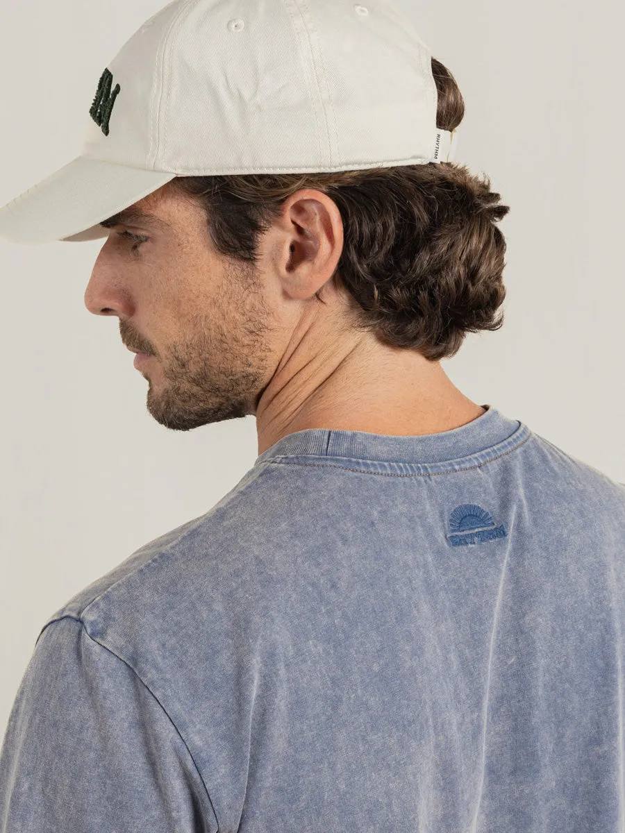 RHYTHM AWAKE BAND T-SHIRT - INDIGO sold by OAK product image thumbnail 2