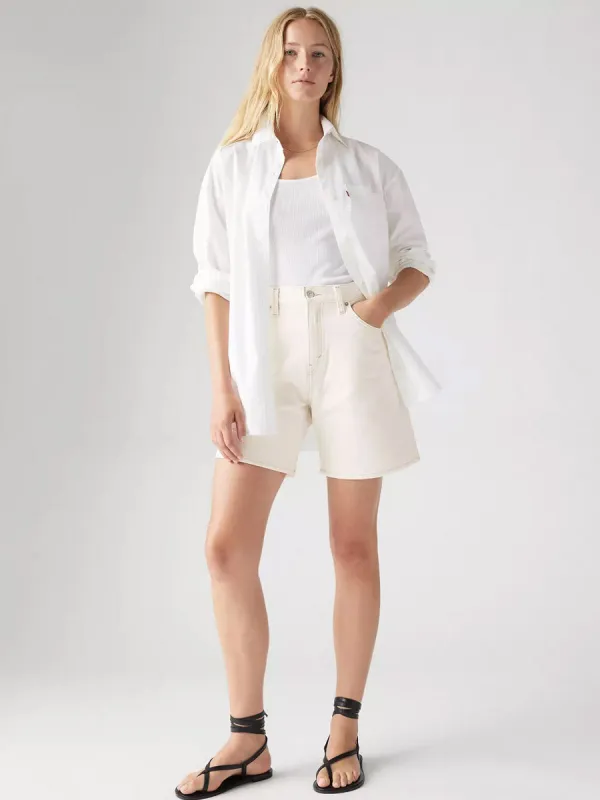 LEVI'S HIGH RISE BAGGY SHORT - SNOWING IN LA made by Levi's