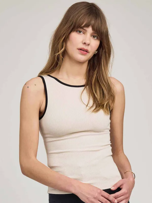 GENTLE FAWN NAIA TANK - ALABASTER RINGER made by Gentle Fawn