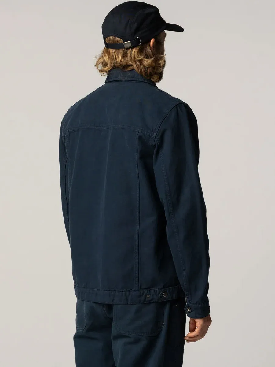 FINISTERRE BASSET TRUCKER JACKET - NAVY sold by OAK product image thumbnail 2