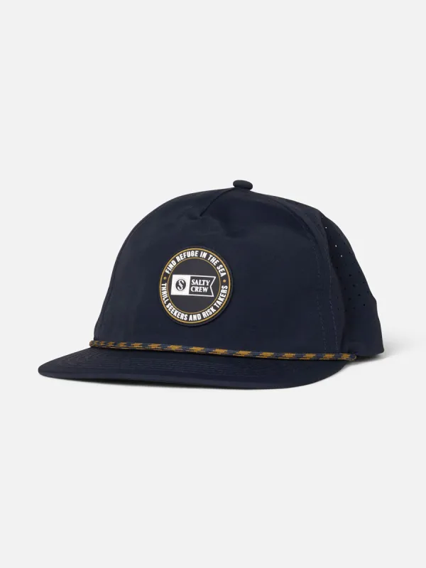 SALTY CREW TOPSHOT SNAPBACK - NAVY sold by OAK