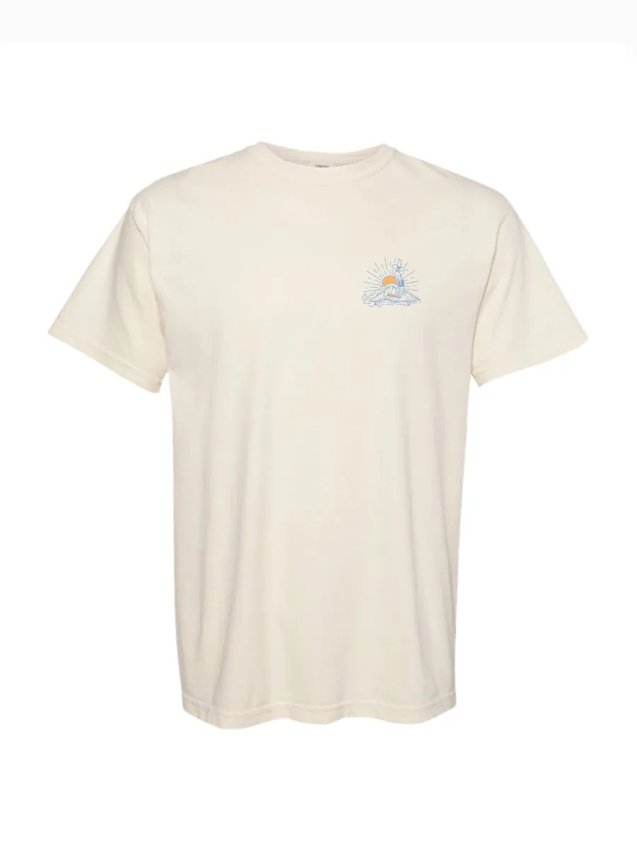 OAK SURF CLUB TEN TOE RODEO TEE - CREAM sold by OAK