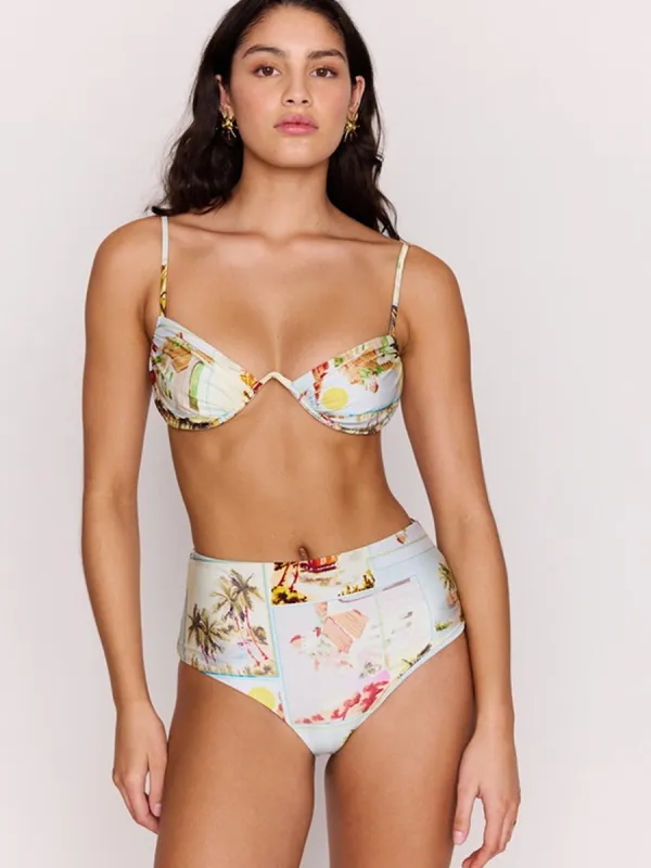 MINKPINK DOLCE UNDERWIRE BRA TOP - POSTCARD made by MINKPINK