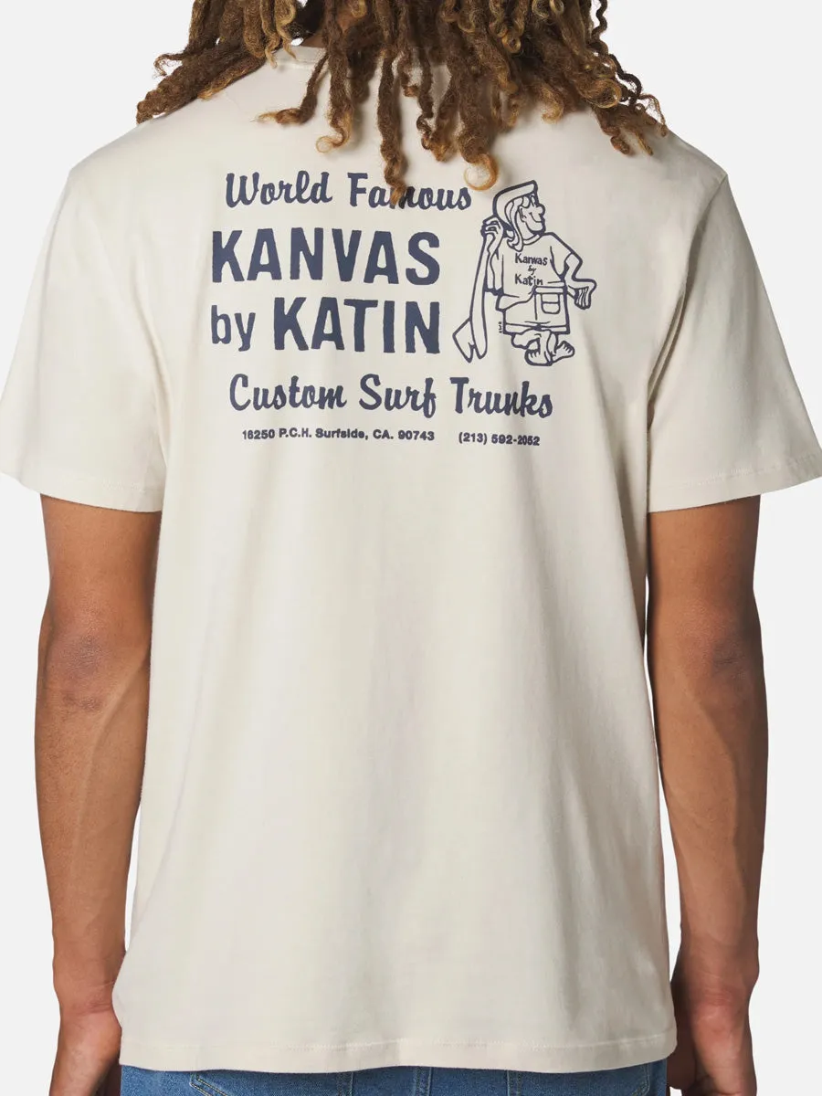KATIN RAG TEE - VINTAGE WHITE sold by OAK product image thumbnail 2