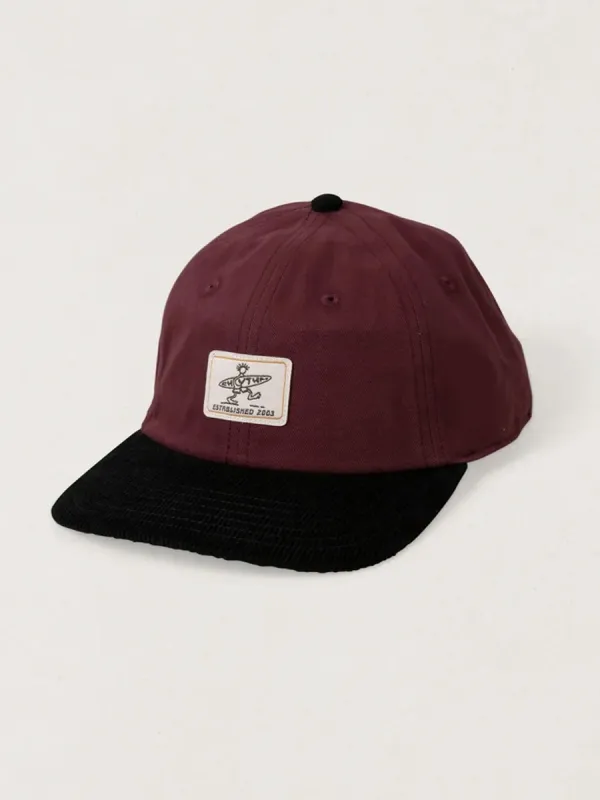 RHYTHM DRIFTER CAP - PLUM made by Rhythm.