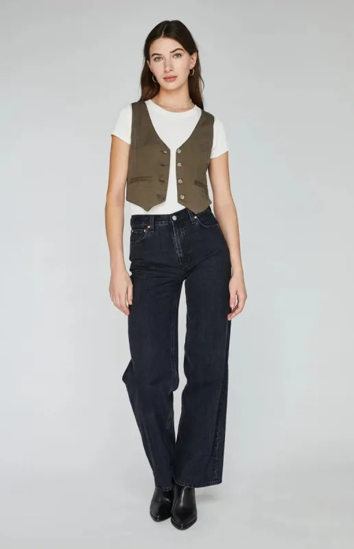 GENTLE FAWN CARMEN VEST - LAUREL GREEN sold by OAK