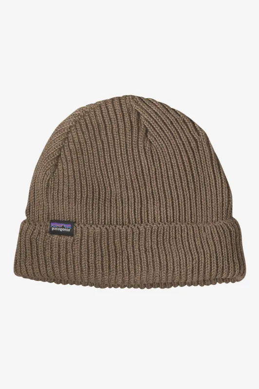PATAGONIA FISHERMANS ROLLED BEANIE - ASH TAN sold by OAK