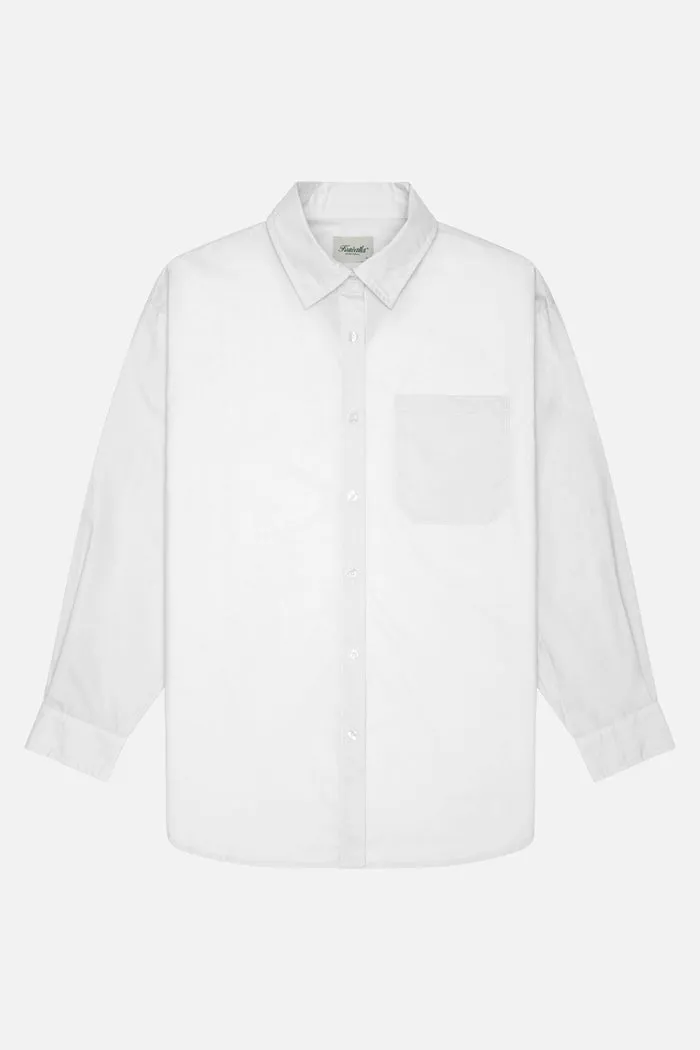 KUWALLA POPLIN SHIRT - WHITE sold by OAK product image thumbnail 3