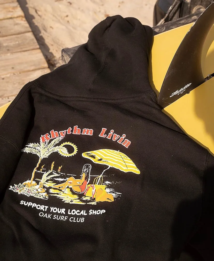 RHYTHM ISLAND SHOP PULLOVER HOODIE - OAK COLLAB sold by OAK product image thumbnail 3