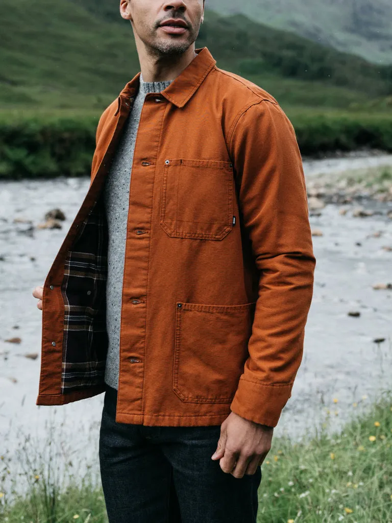 FINISTERRE BASSET FLANNEL LINED JACKET - SABLE sold by OAK product image thumbnail 2