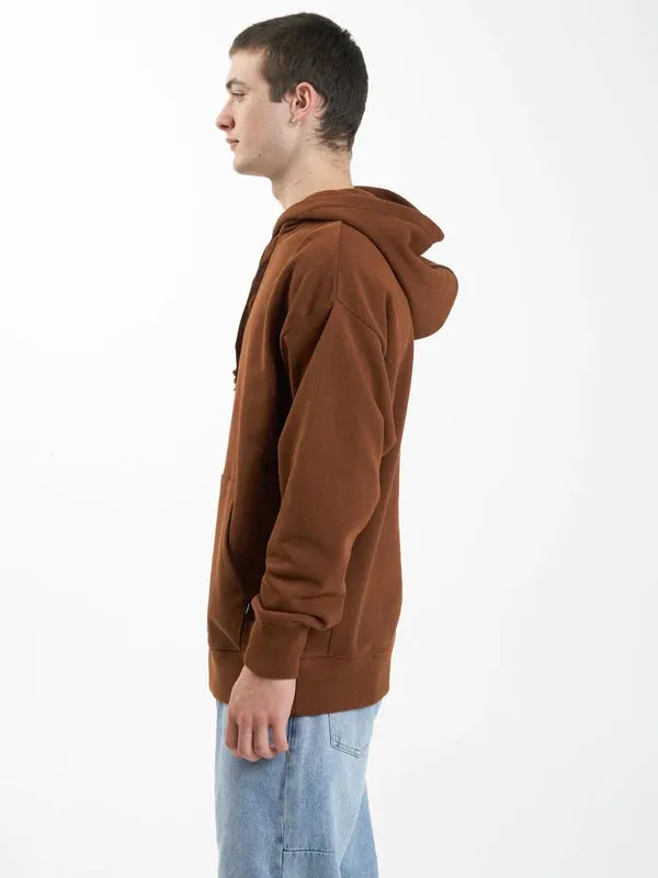THRILLS MINIMAL SLOUCH PULL ON HOOD - CHESTNUT sold by OAK product image thumbnail 5