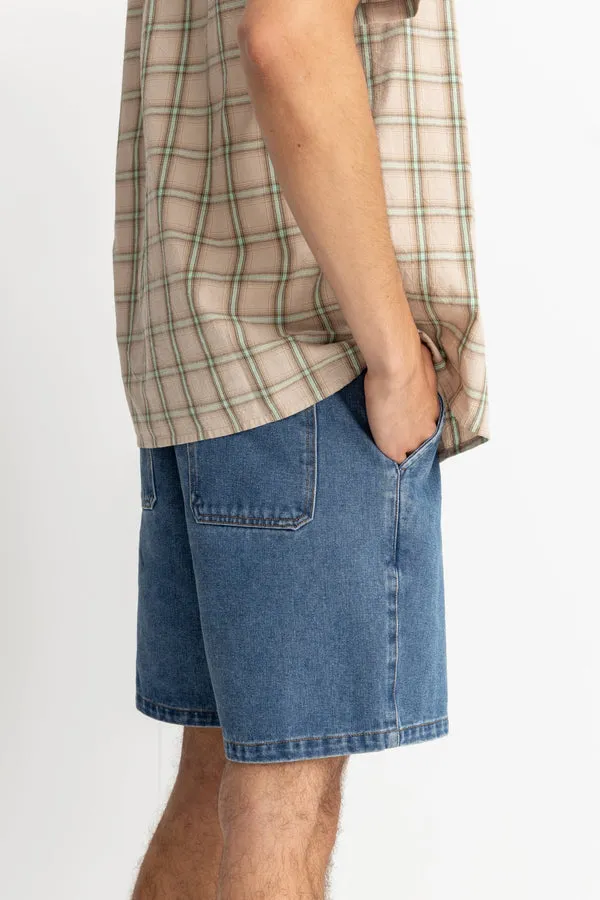 RHYTHM DENIM ESSENTIAL SHORT sold by OAK product image thumbnail 3