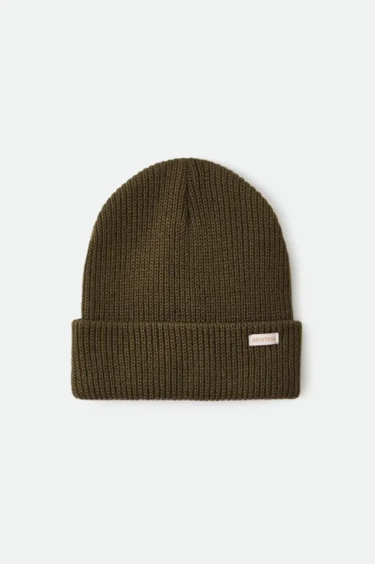 BRIXTON ALPHA W BEANIE - MILITARY OLIVE sold by OAK