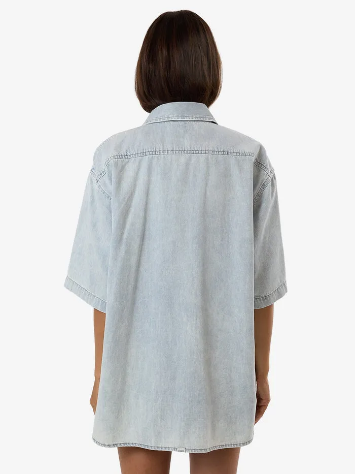 THRILLS DARIAN DENIM SHIRT - DIRTY FADE sold by OAK product image thumbnail 2