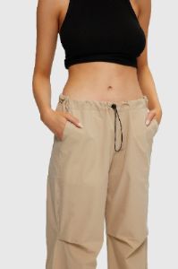 KUWALLA LOW CUT BAGGY PARACHUTE PANT - TOAST sold by OAK