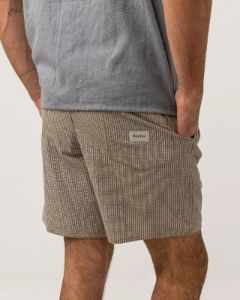 RHYTHM SEERSUCKER STRIPE JAM SHORTS - SAGE sold by OAK