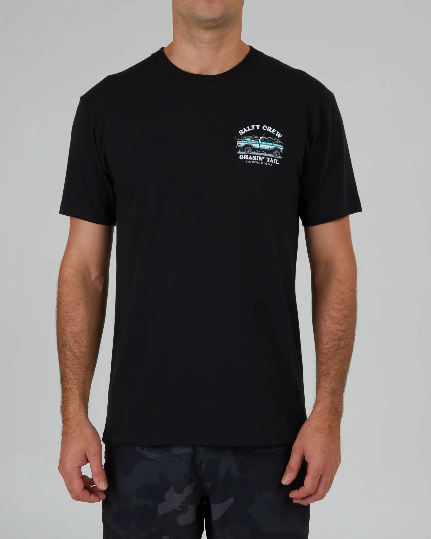 SALTY CREW OFF ROAD PREMIUM S/S TEE - BLACK sold by OAK product image thumbnail 2