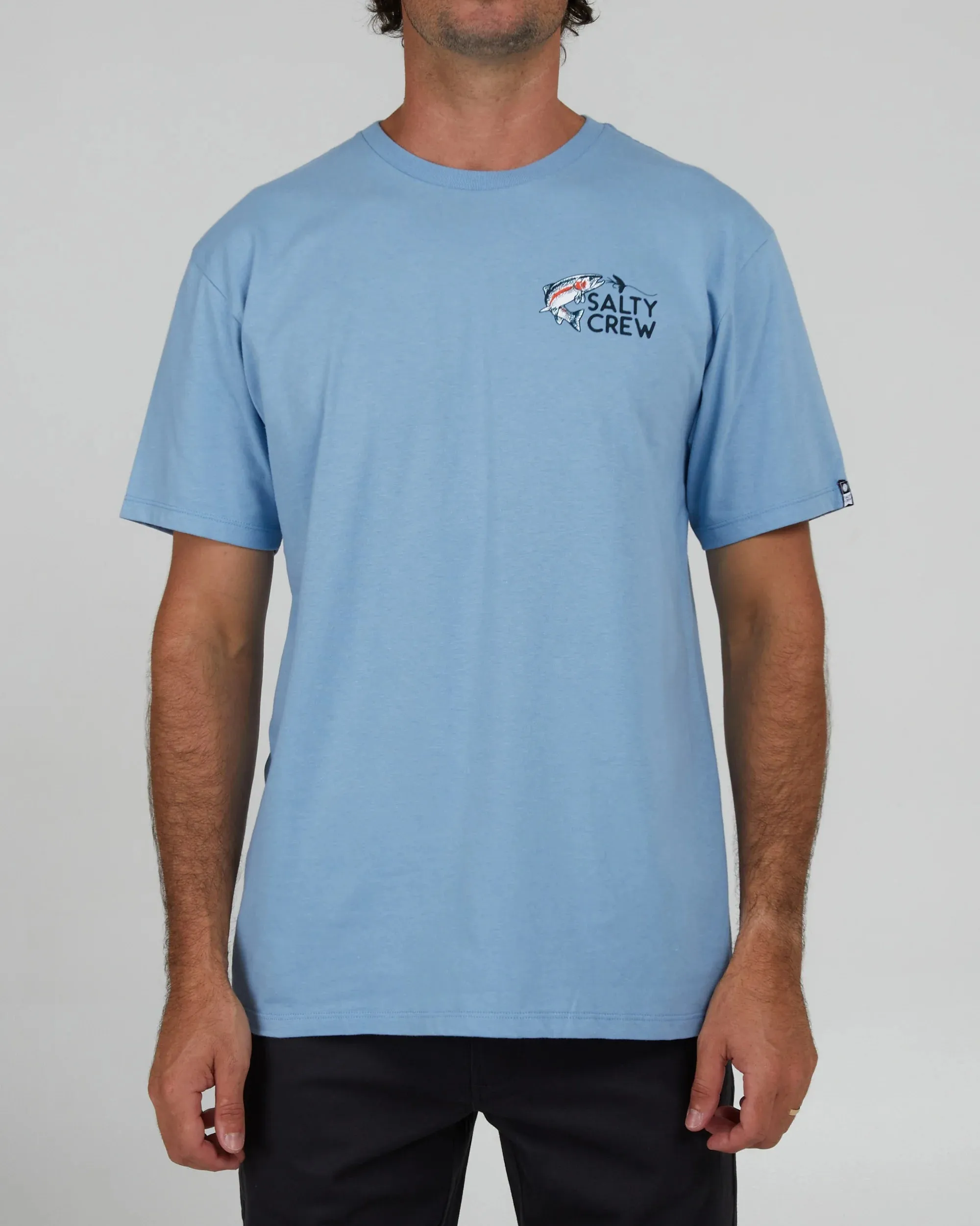SALTY CREW FLY TRAP PREMIUM S/S TEE - MARINE BLUE sold by OAK product image thumbnail 2