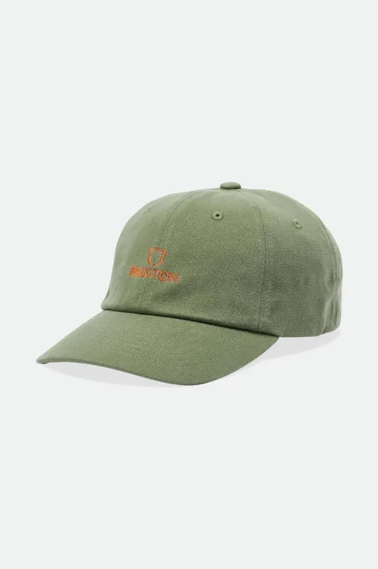 BRIXTON ALPHA LP CAP - OLIVE SURPLUS sold by OAK