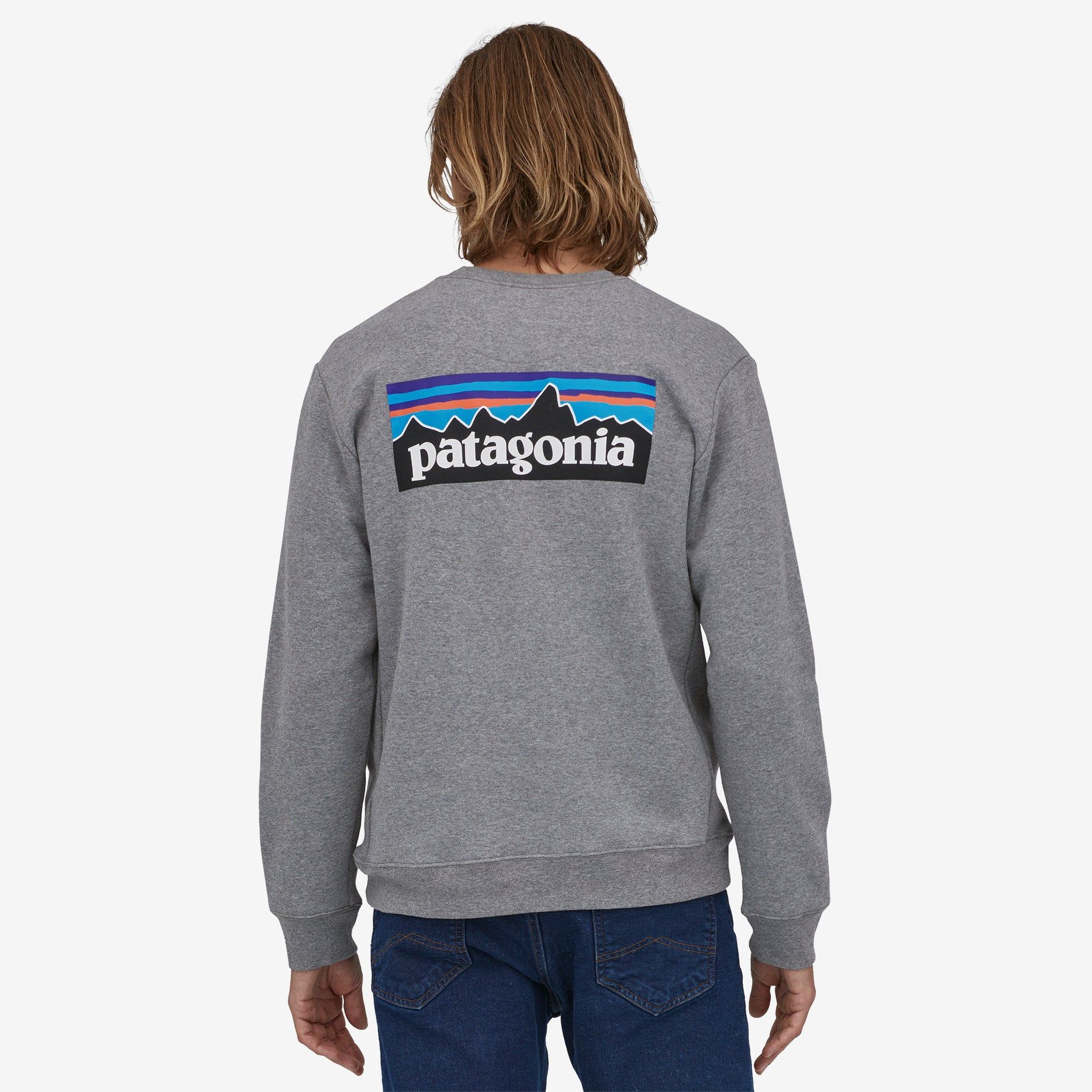 PATAGONIA P-6 UPRISAL CREW SWEATSHIRT - GRAVEL HEATHER sold by OAK product image thumbnail 2