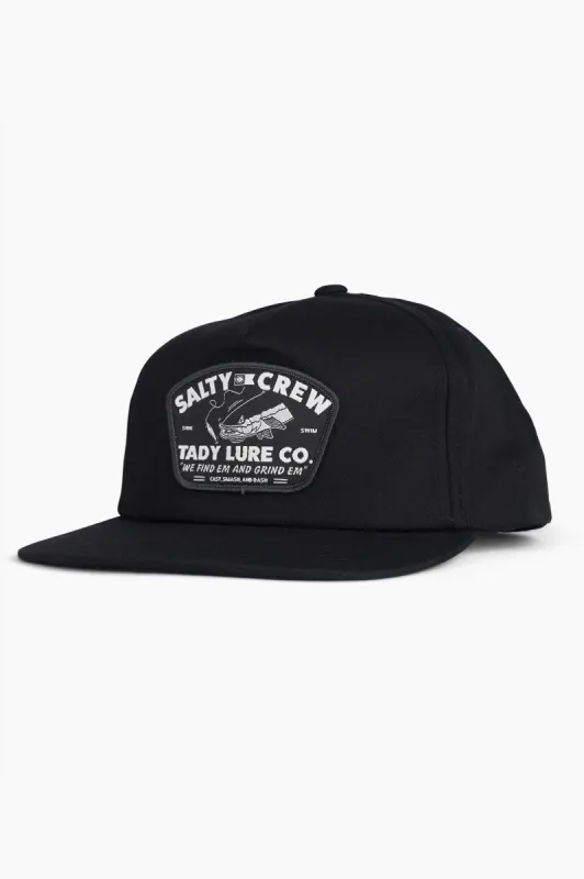 SALTY CREW GRIND EM 5 PANEL - BLACK sold by OAK