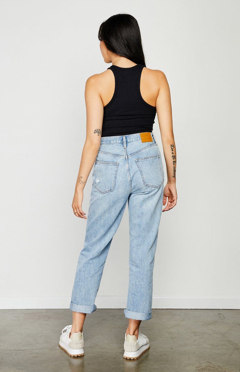 GENTLE FAWN CELINE TANK - BLACK sold by OAK product image thumbnail 2