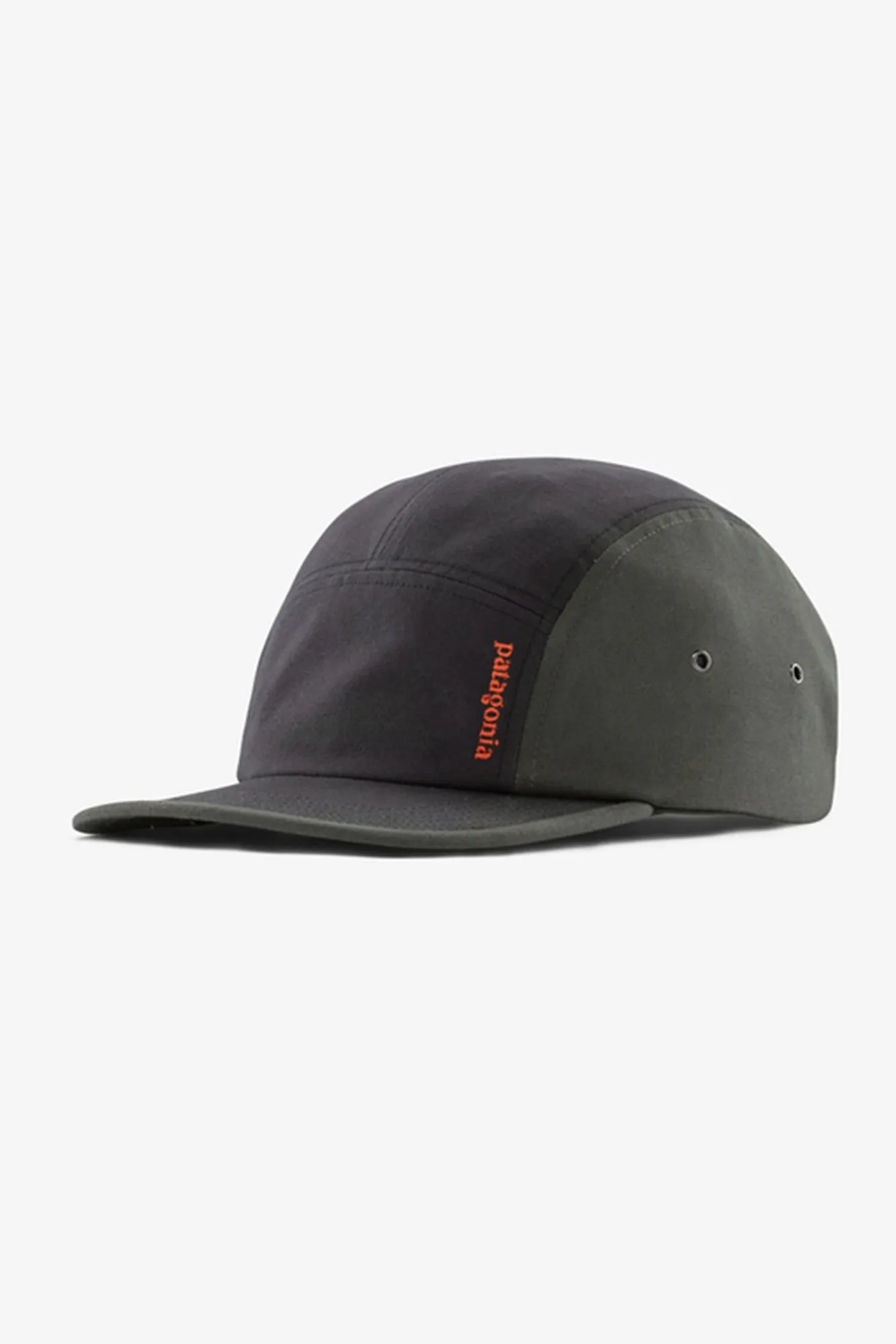 PATAGONIA GRAPHIC MACLURE HAT - TEXT LOGO: INK BLACK sold by OAK