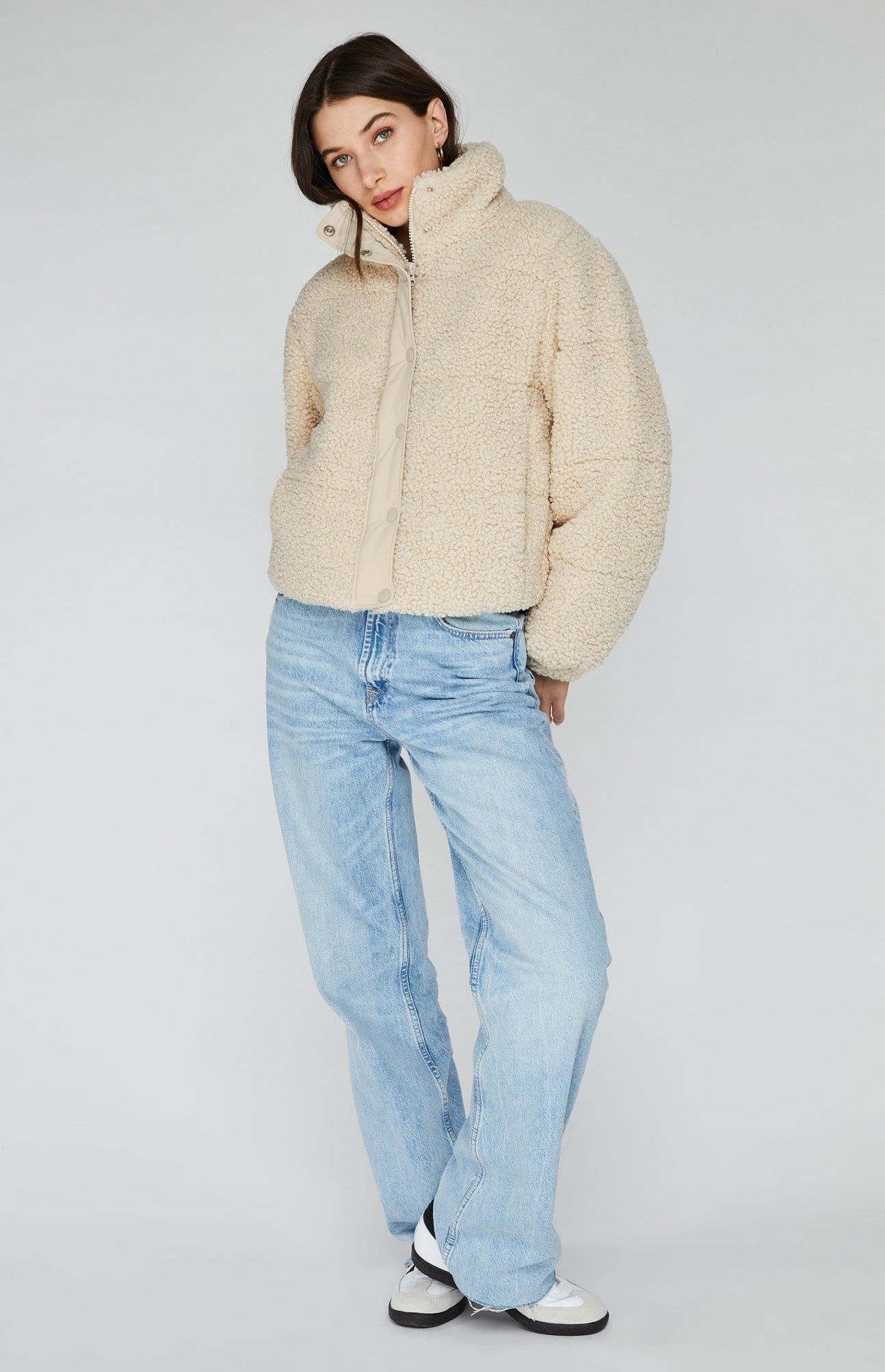 GENTLE FAWN ELLIS JACKET - CREAM sold by OAK product image thumbnail 3