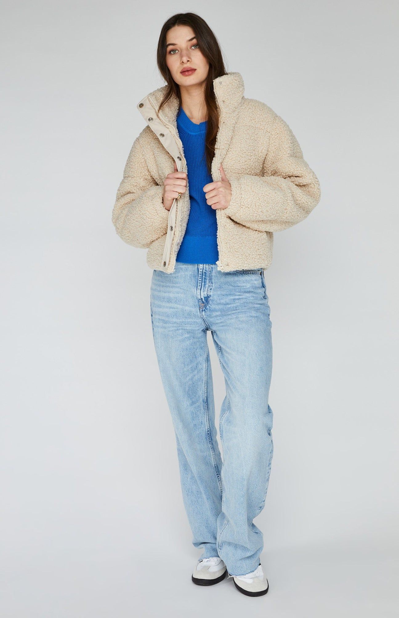 GENTLE FAWN ELLIS JACKET - CREAM sold by OAK product image thumbnail 4