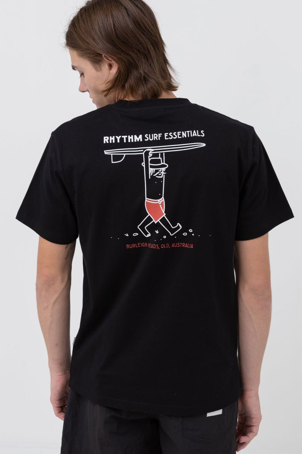 RHYTHM WANDERER SS T-SHIRT - BLACK sold by OAK product image thumbnail 3