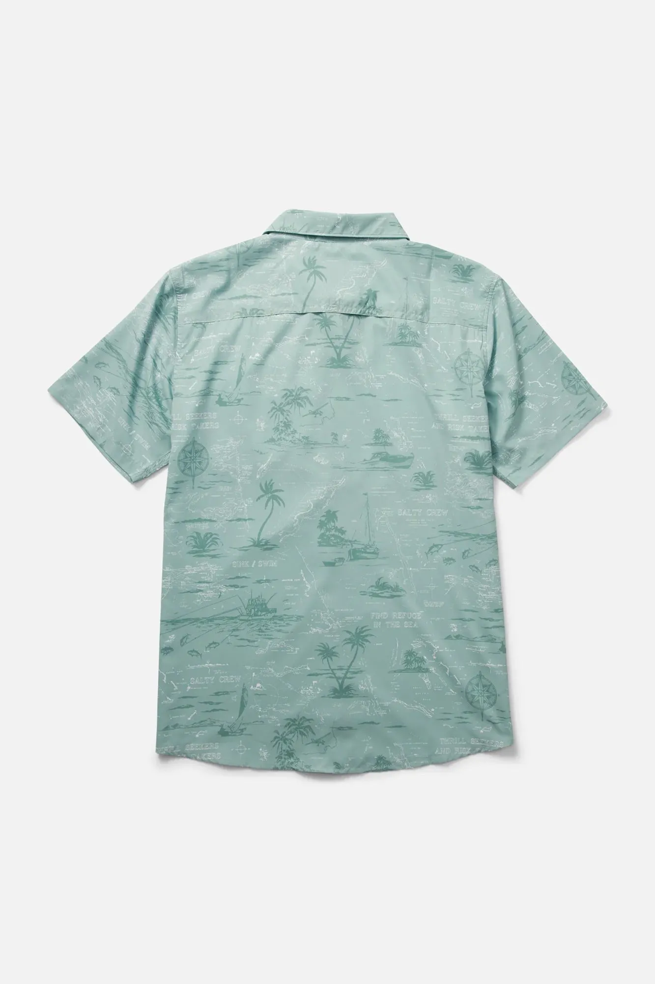 SALTY CREW SEAFARER SS TECH WOVEN - MACKEREL sold by OAK product image thumbnail 2