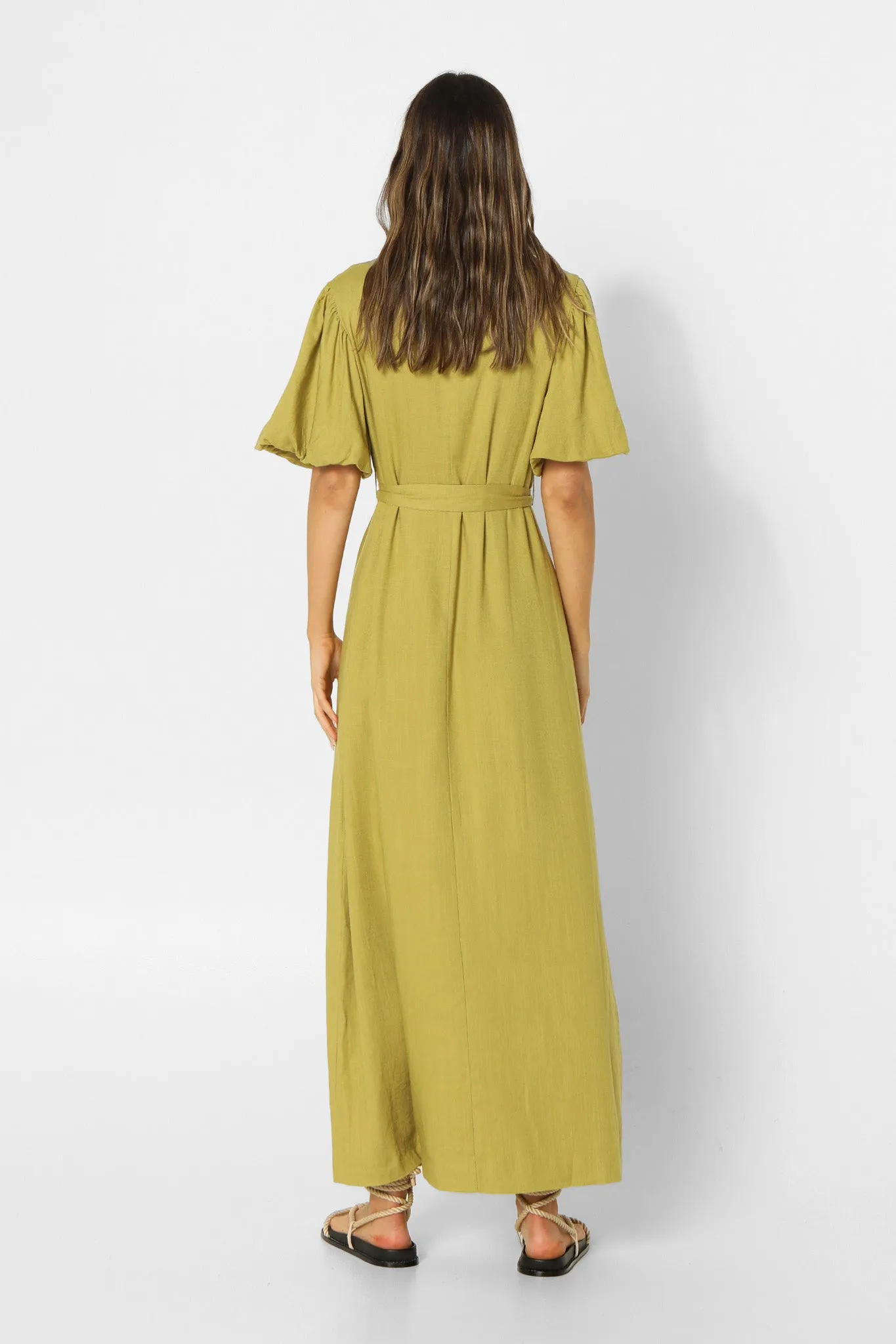 LOST IN LUNAR ELIA MAXI DRESS - KIWI sold by OAK product image thumbnail 2