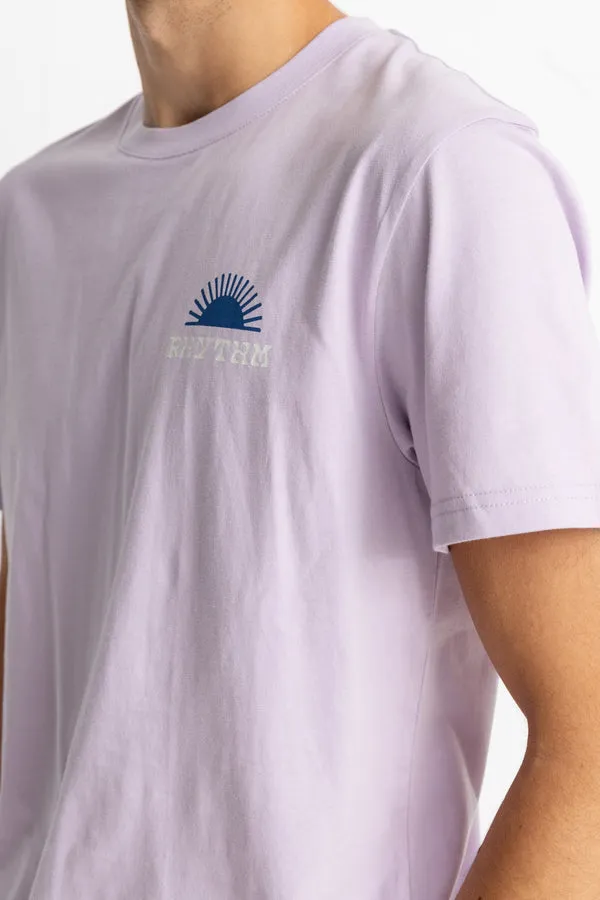 RHYTHM AWAKE SS T-SHIRT - LAVENDAR sold by OAK product image thumbnail 2