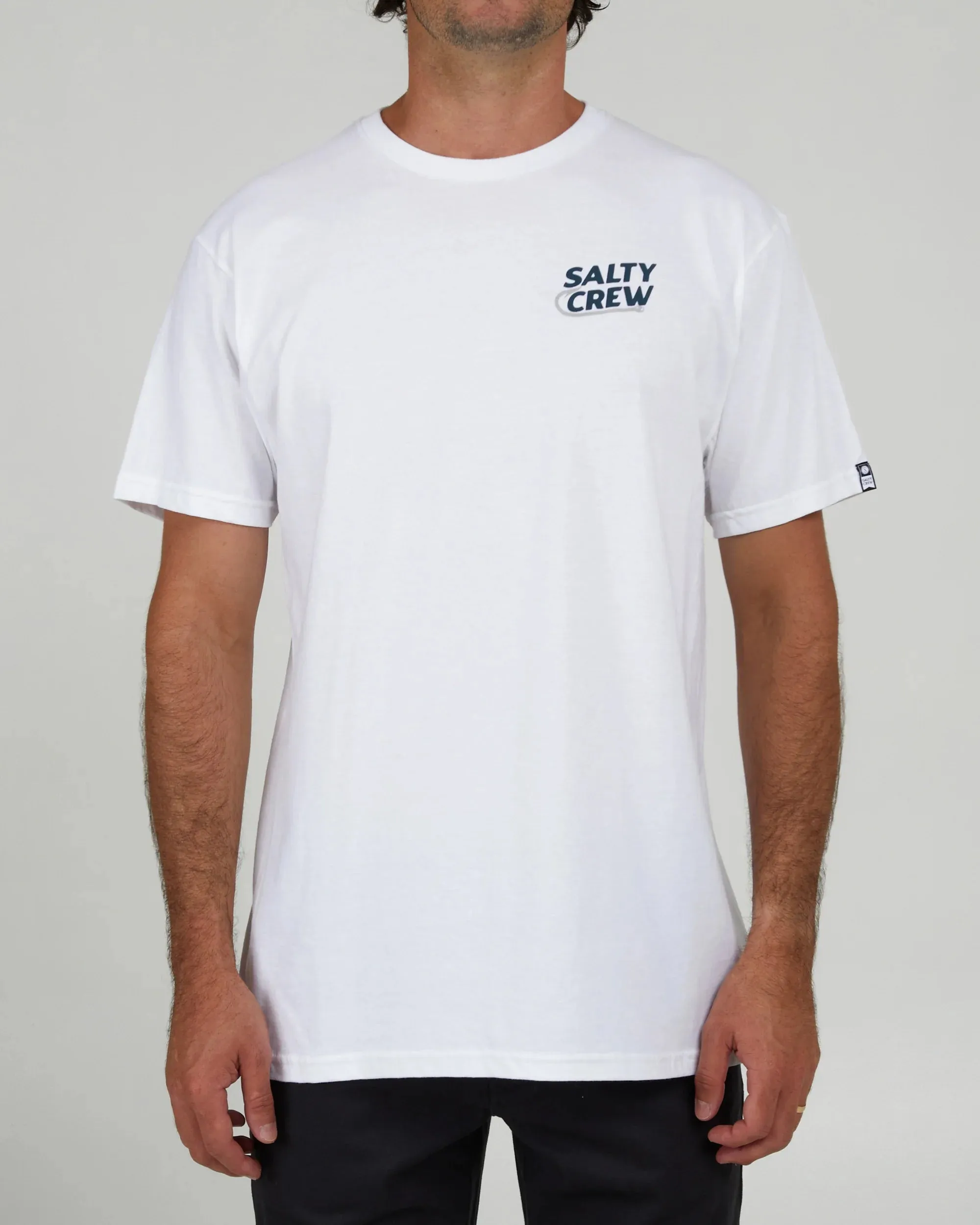 SALTY CREW HOOK UP CLASSIC S/S TEE - WHITE sold by OAK