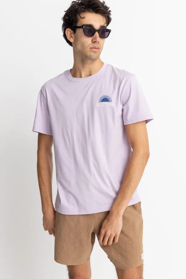 RHYTHM AWAKE SS T-SHIRT - LAVENDAR sold by OAK