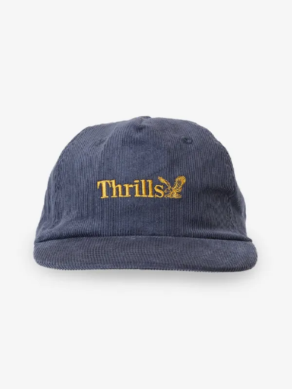 THRILLS WORKWEAR 5 PANEL CAP - LIGHT PETROL sold by OAK