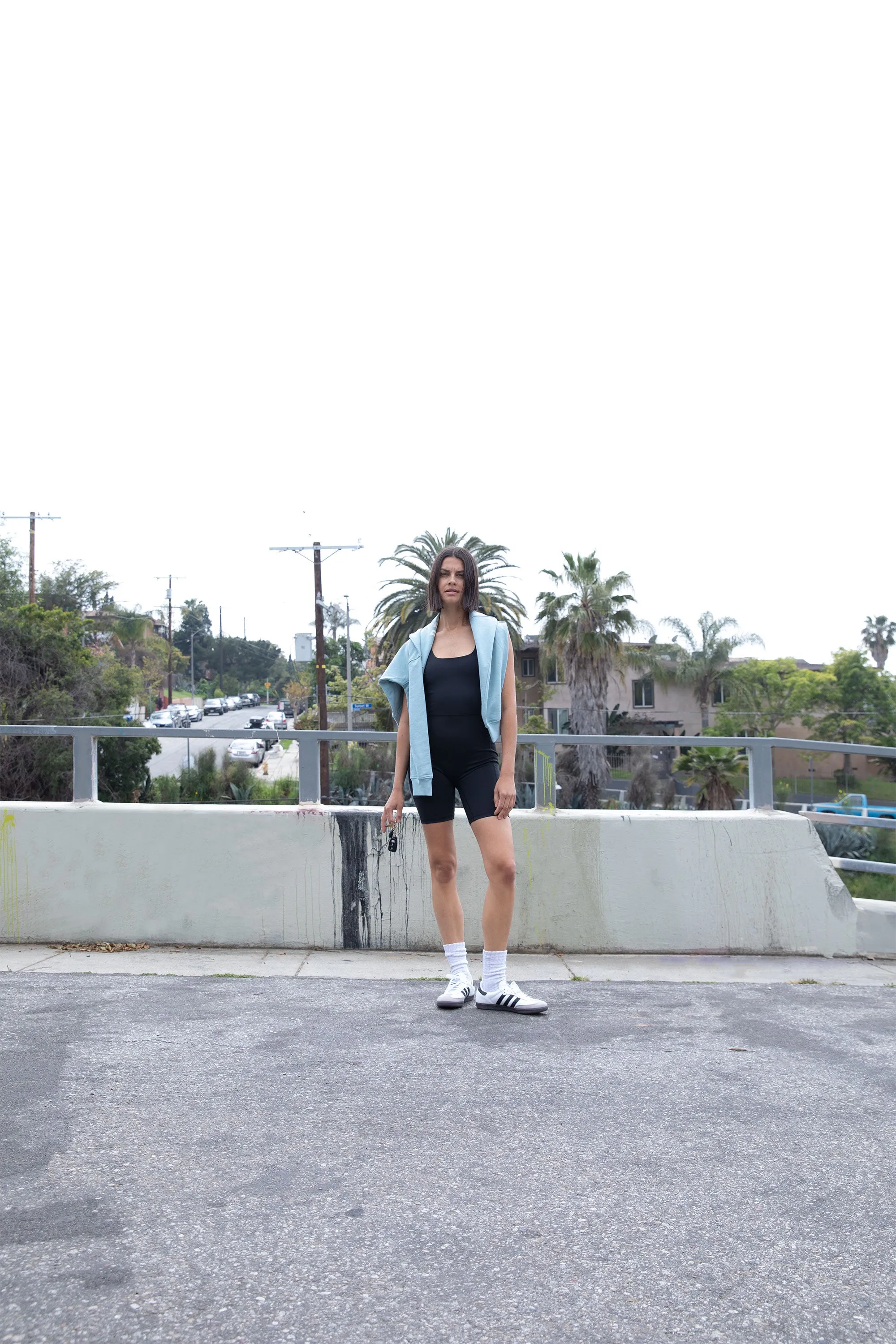 FITTED ROMPER WITH POCKETS sold by OAK AND FORT product image thumbnail 3