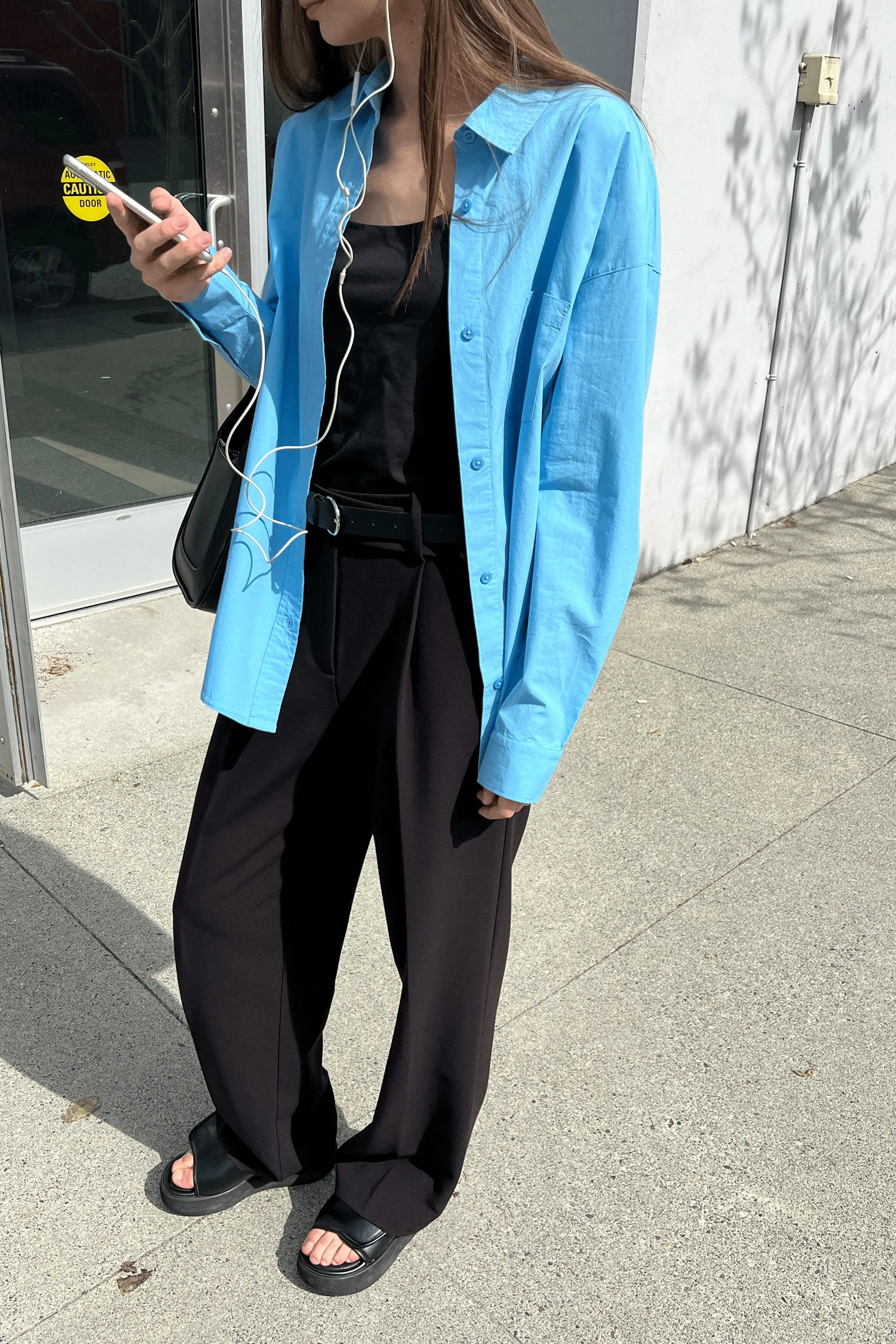 WIDE LEG CROSSOVER PANT sold by OAK AND FORT product image thumbnail 2