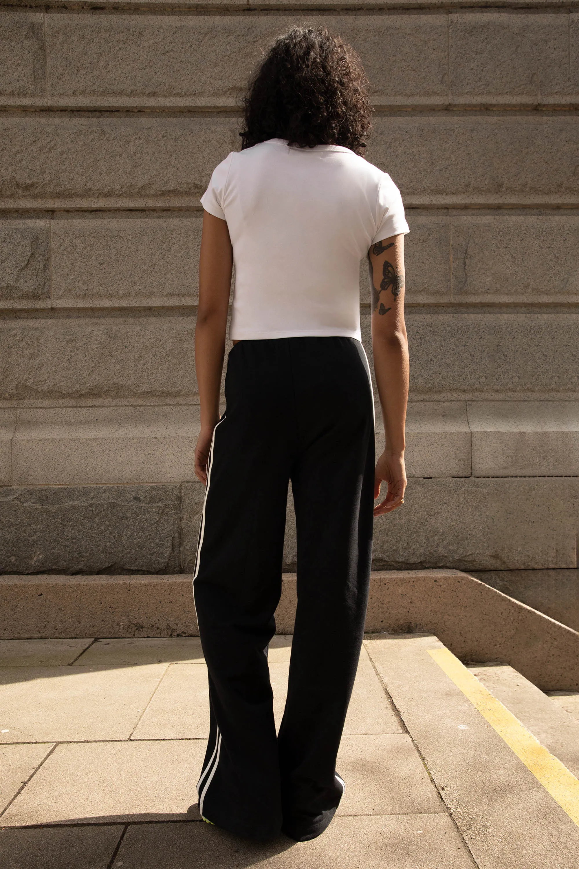WIDE LEG SWEATPANTS WITH SIDE DETAIL sold by OAK AND FORT product image thumbnail 4